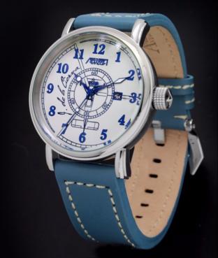 Reloj Aviador Autogiro de la Cierva (azul)