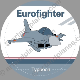 Pegatina Eurofighter Sticker