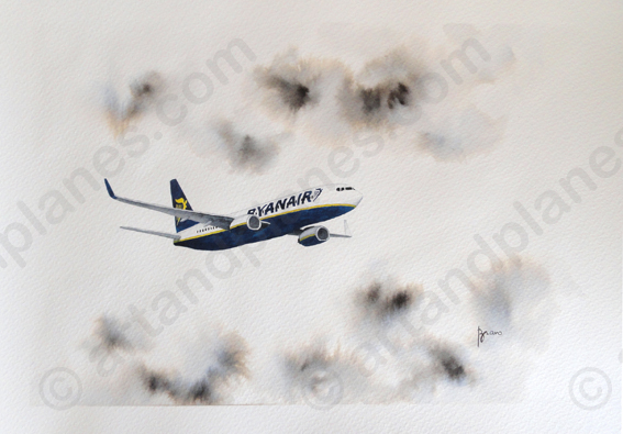 B737 Ryanair Painting