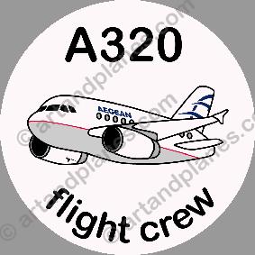 A320 Aegean Sticker