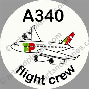 A340 TAP Sticker
