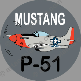 Pegatina Mustang Sticker